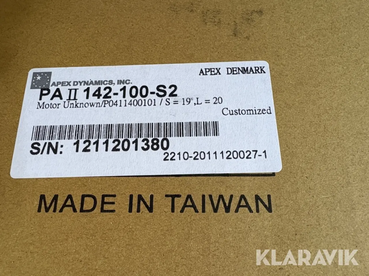 Billede 9 - Motor Apex dynamics PA II 142-52 - 5 styk