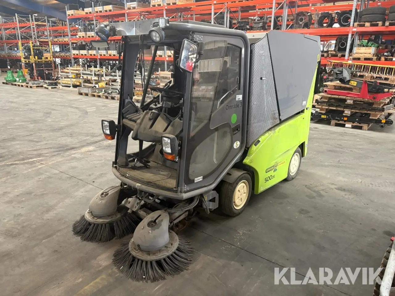 Billede 1 - Fejemaskine Green Machines 500 ZE