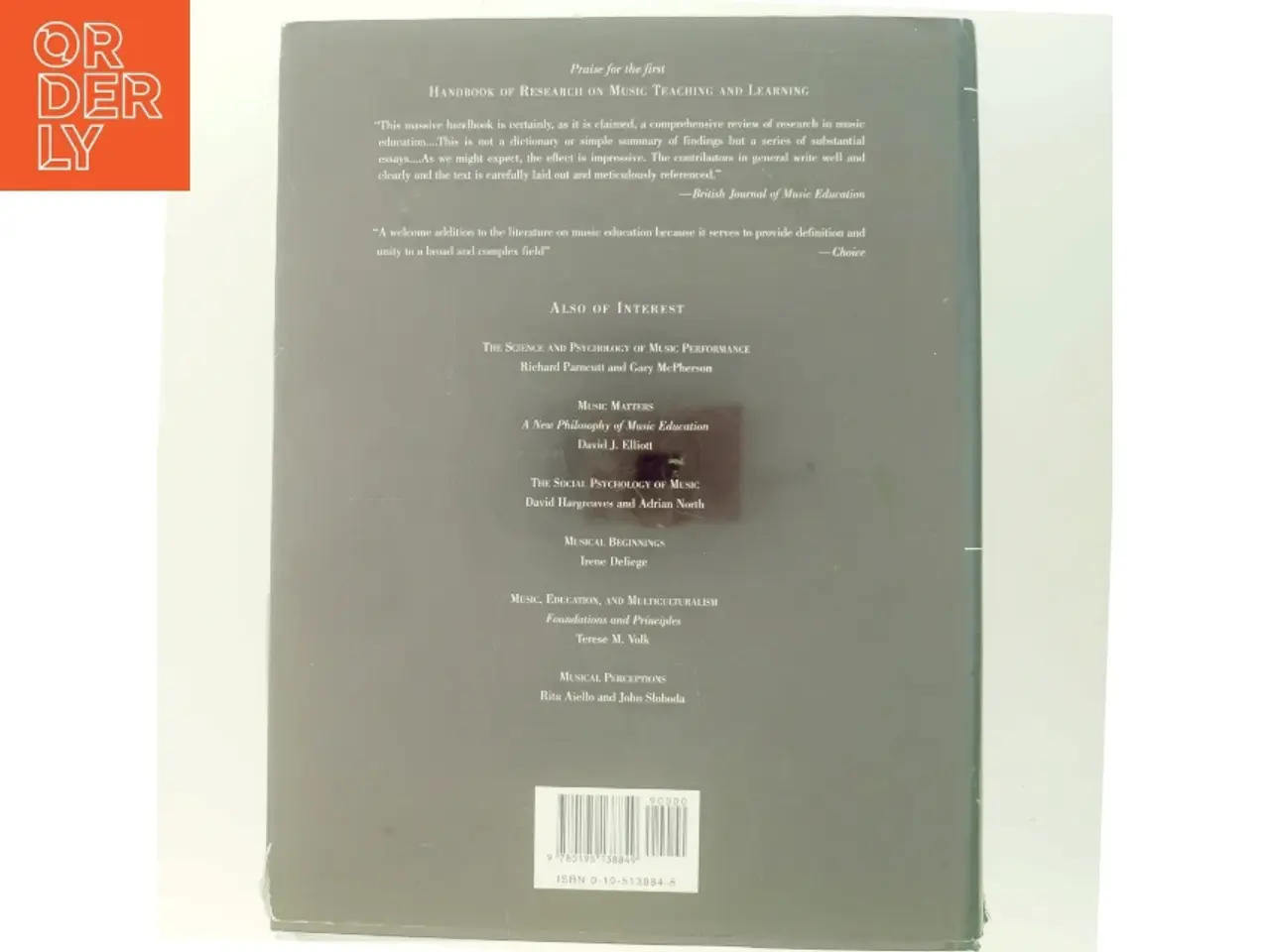 Billede 3 - The new handbook of research on music teaching and learning : a project of the Music Educators National Conference (Bog)