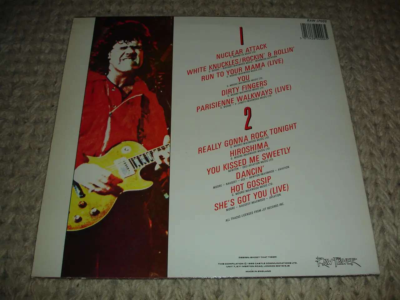 Billede 3 - (Sender gerne) Gary Moore – White Knuckles