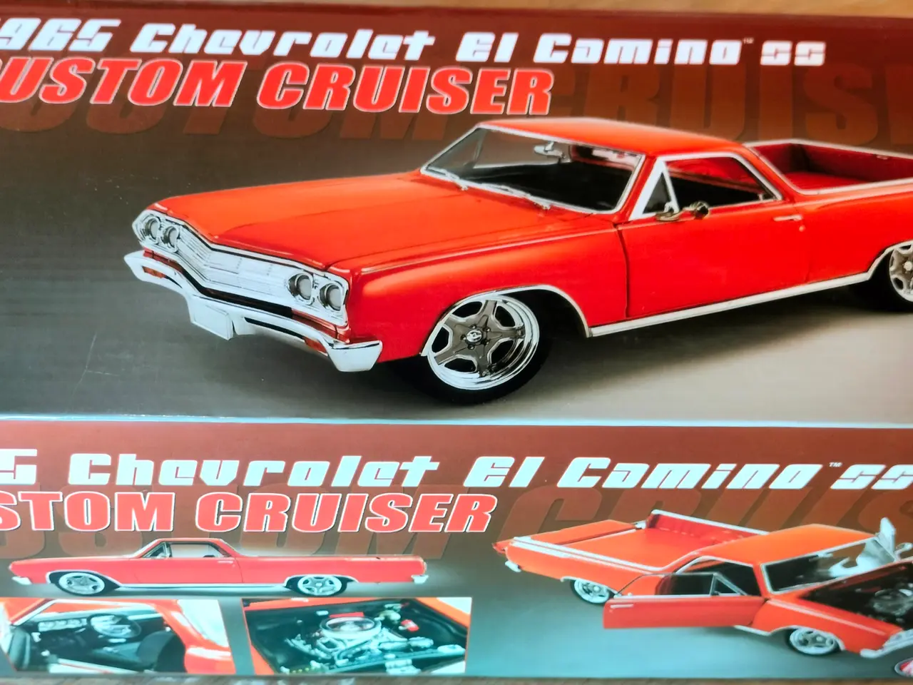 Billede 2 - 1:18 Chevrolet El Camino ss custom cruiser 1965