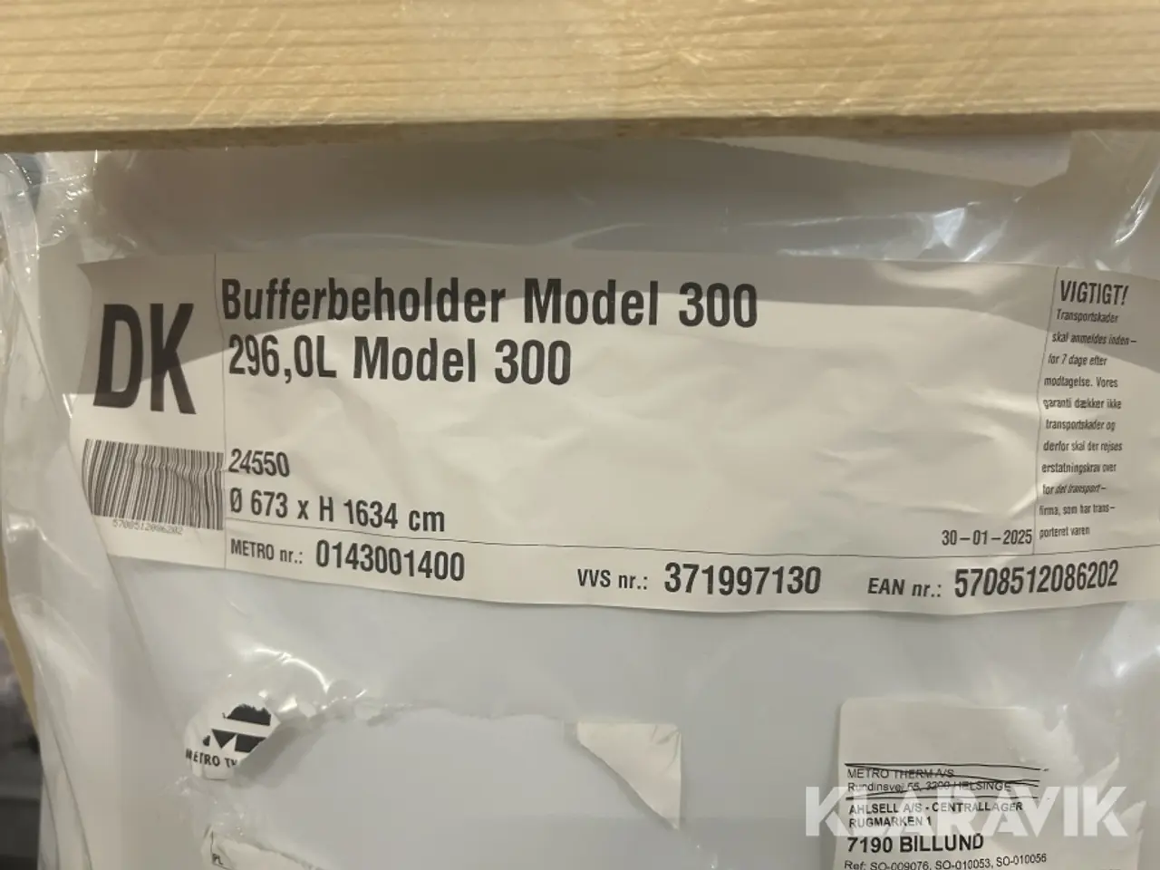 Billede 3 - Bufferbeholder Nibe Model 300