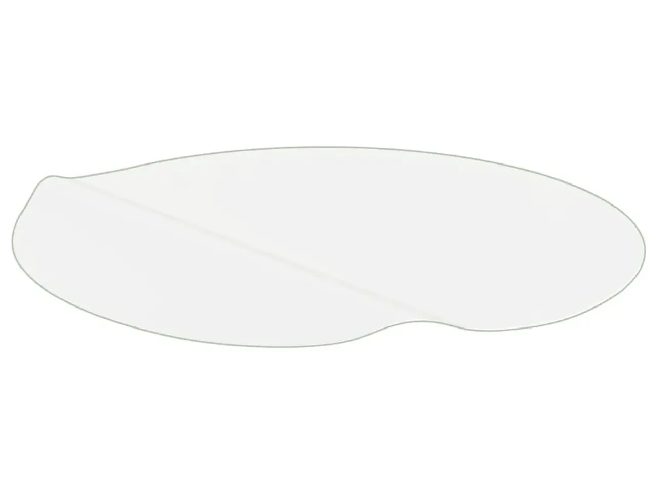 Billede 3 - Bordbeskytter Ø 120 cm 1,6 mm PVC transparent