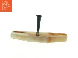 Onyx marmor penne holder med bakke(str. 23 x 8 cm)