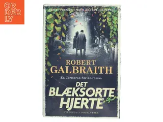 Det blæksorte hjerte af Robert Galbraith (Bog)