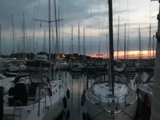 Bådplads i Årøsund lystbådehavn