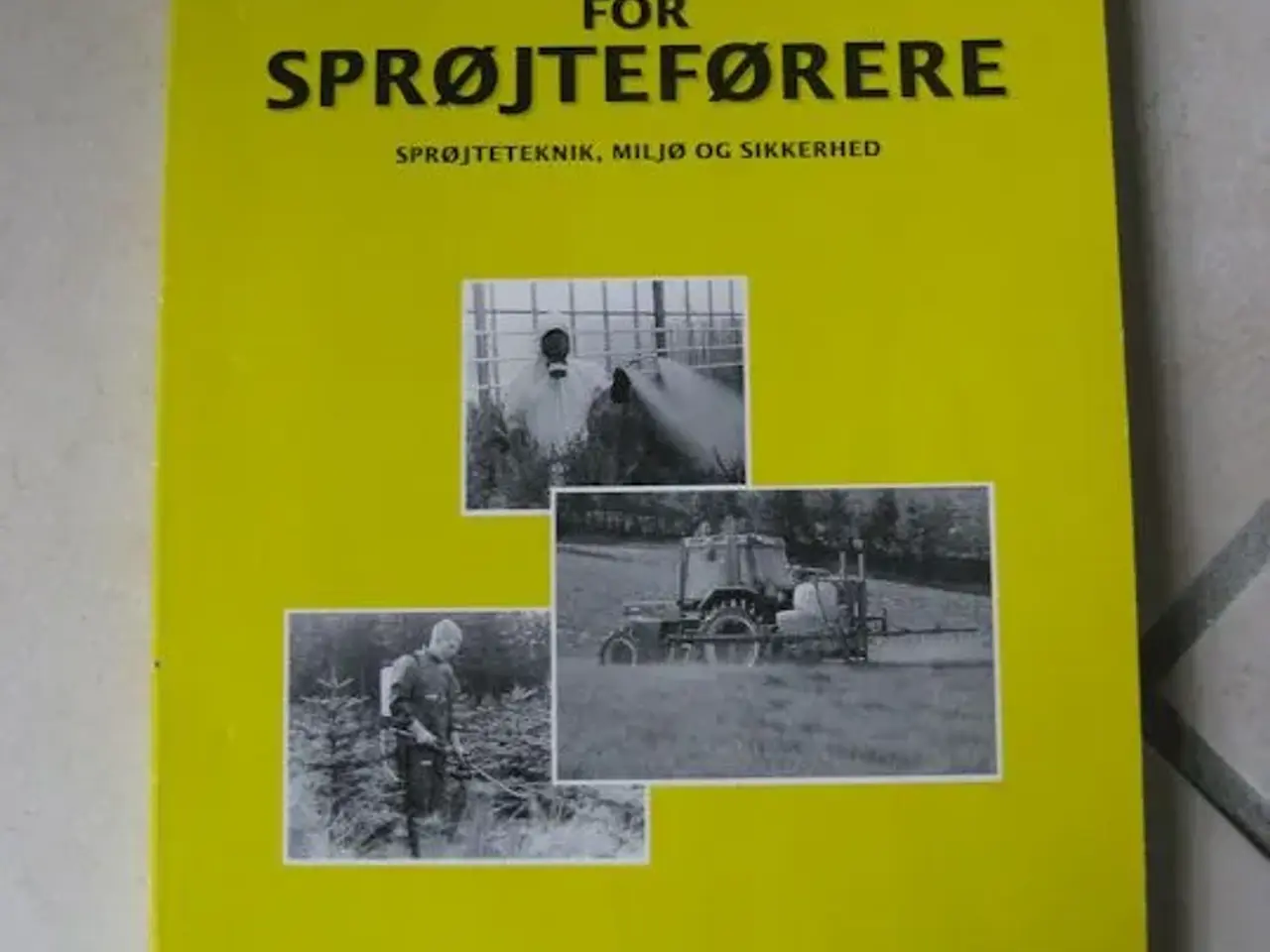 Billede 1 - Grundbog for Sprøjteførere