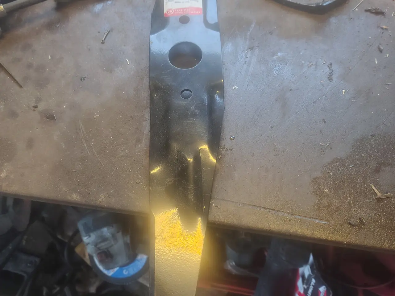 Billede 1 - plænklipper kniv honda