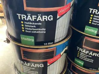 Akrylat træfarve - udendørs