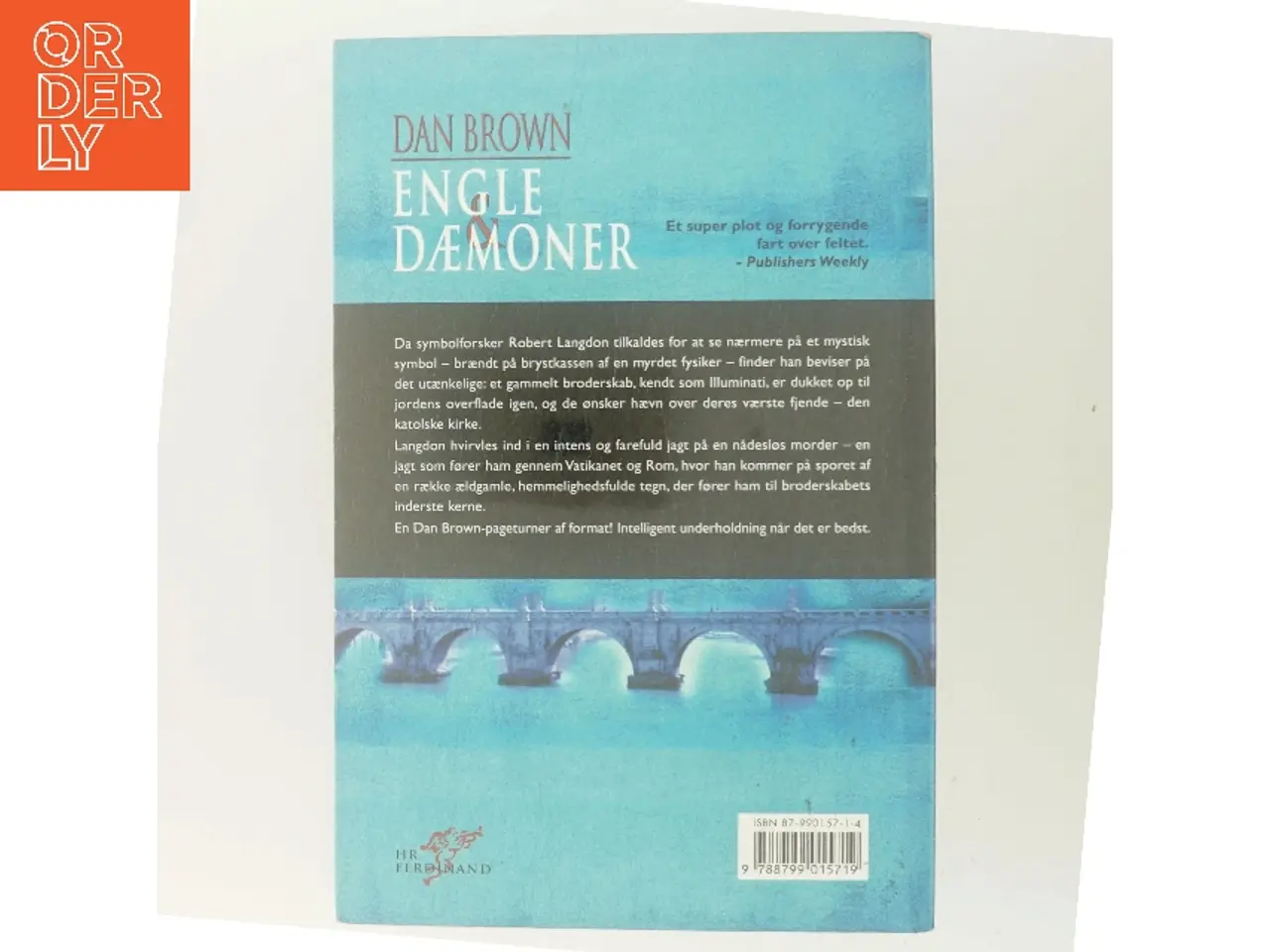 Billede 3 - Engle & dæmoner af Dan Brown (Bog)