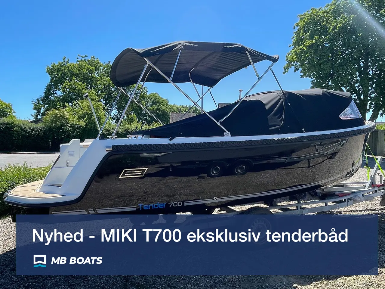 Billede 1 - NYHED!! - stilfuld og luksuriøs tenderbåd