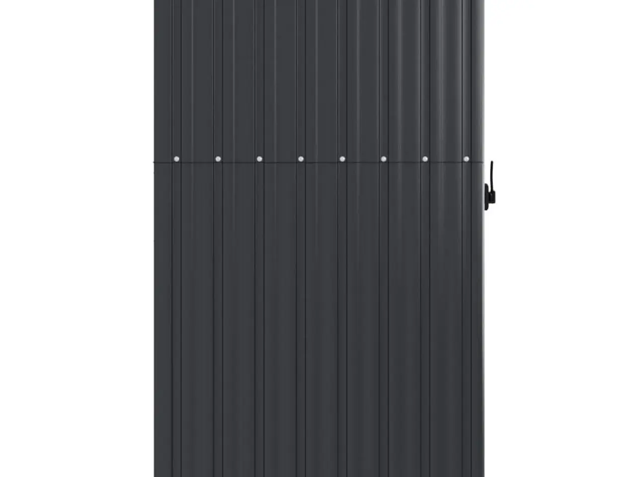 Billede 4 - Redskabsskur til haven 88×89×161 cm - galvaniseret stål, antracit