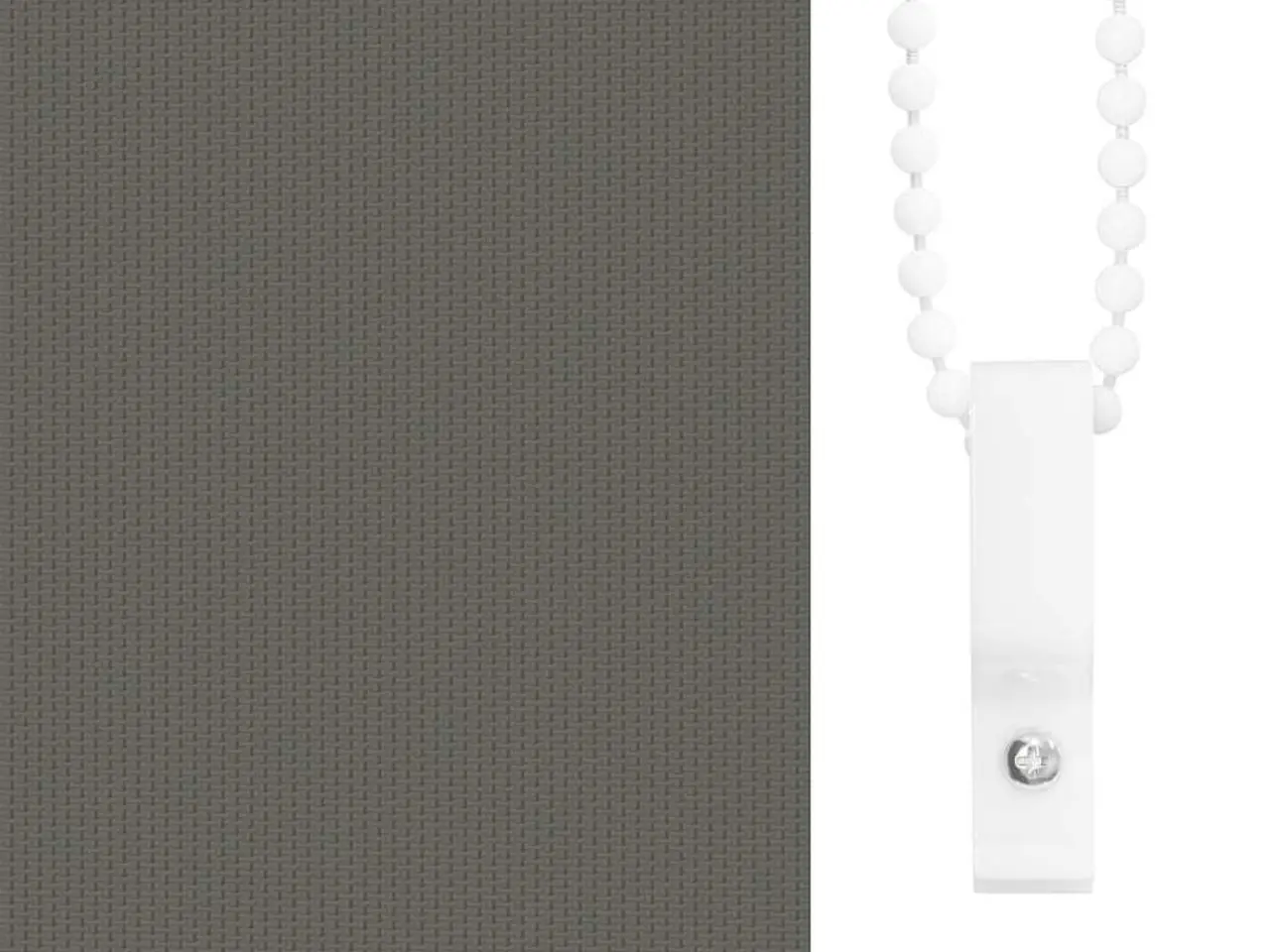 Billede 10 - Mørklægningsrullegardin 100×230 cm - grå polyester