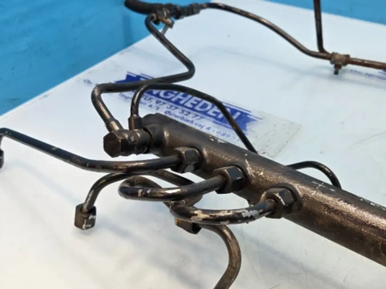 Billede 3 - SisuDiesel 84CTA-4V Brændstofrør Sæt 837070077