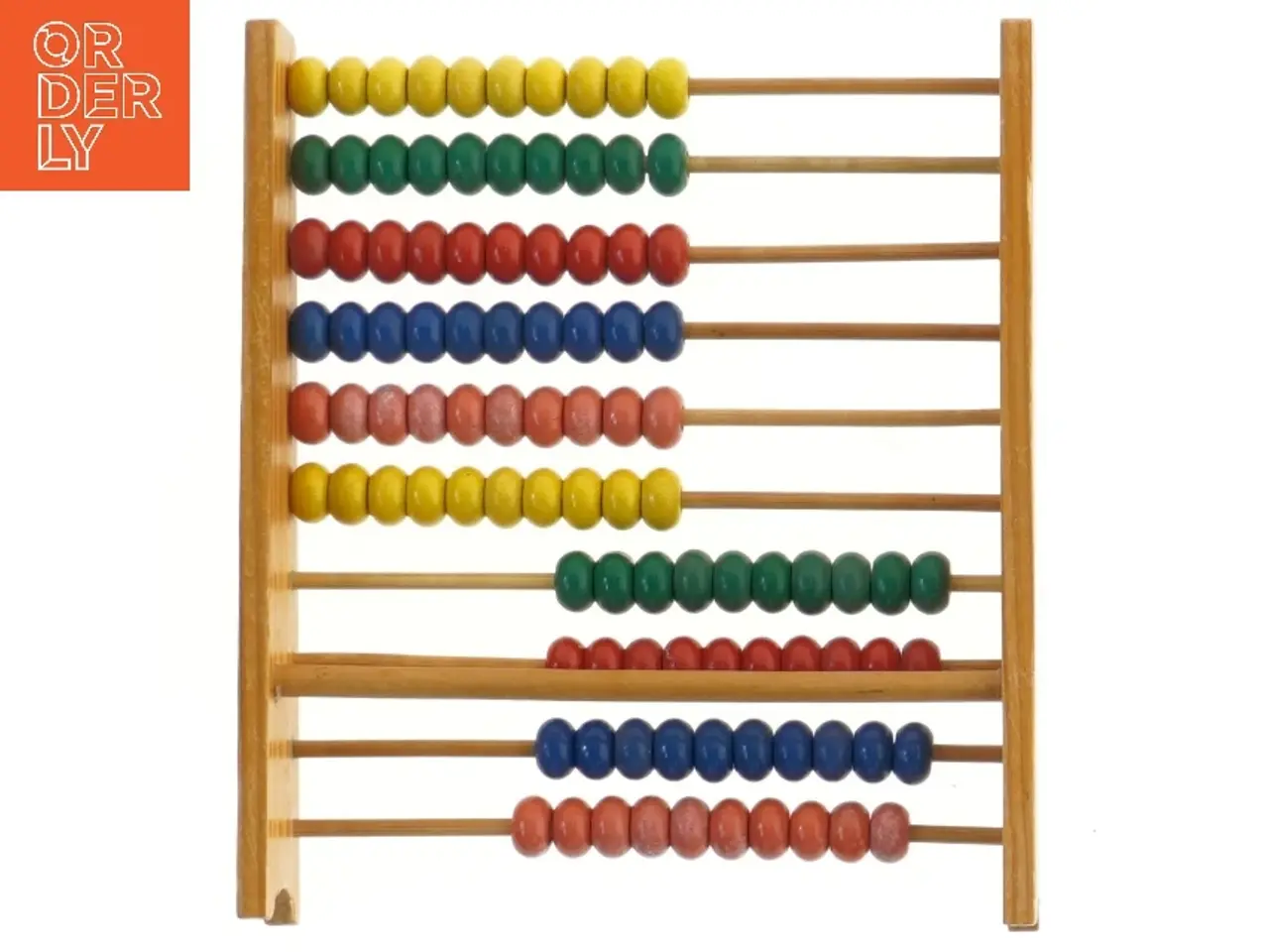 Billede 2 - Trælegetøj kugleramme abacus (str. 20x23 cm)