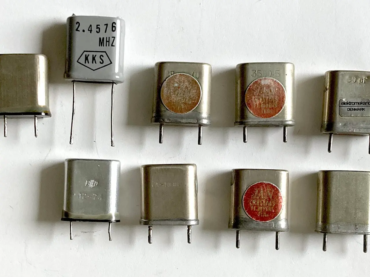 Billede 1 - Afprøvede Retro Quartz Krystaller type HC-6/U