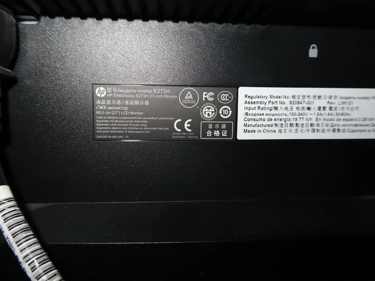 Billede 4 - Computerskærm HP E27m, tastatur, mus