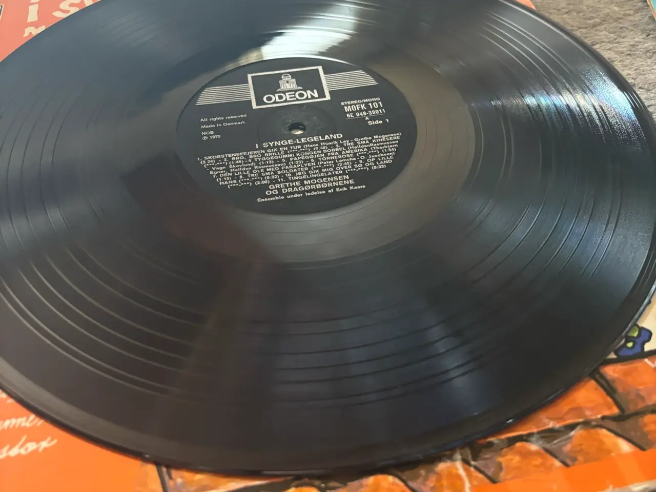 Billede 6 - 3 vintages vinyl plader synge i legeland