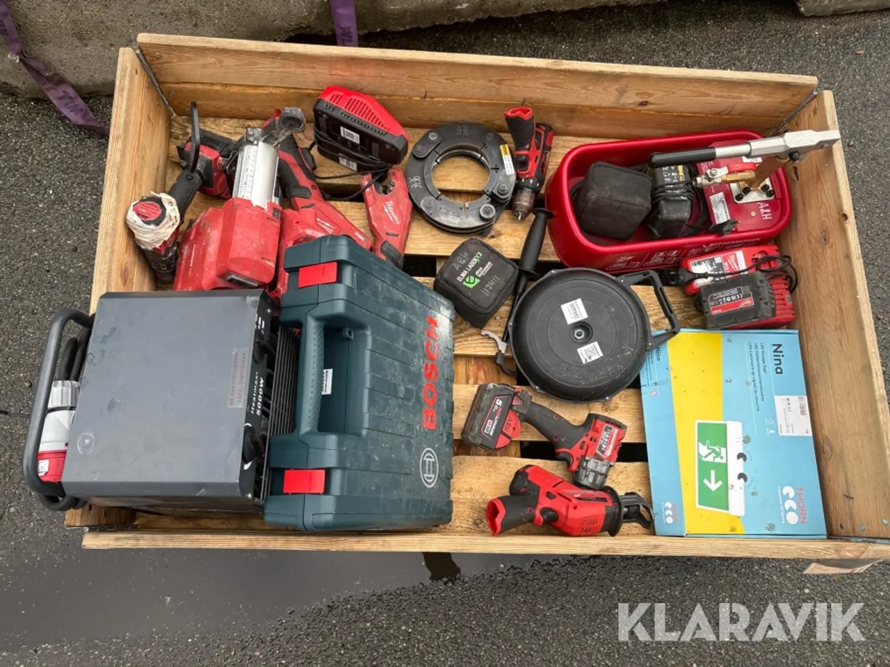 Billede 4 - Assorteret håndværktøj - 1 palle