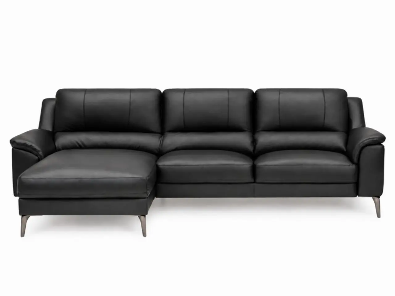 Billede 1 - Agedrup Læder Chaiselongsofa Venstrevendt