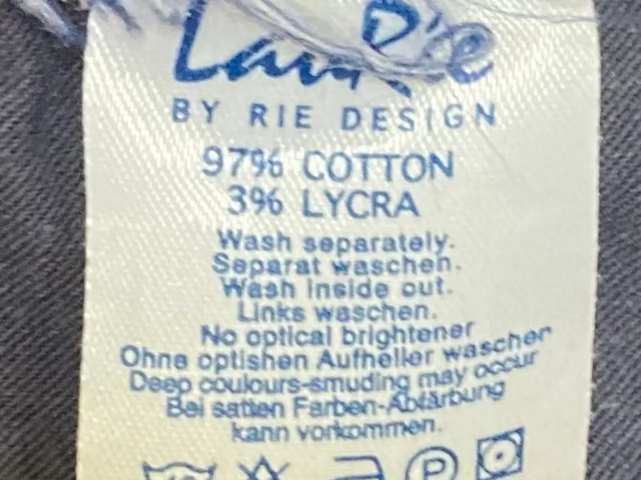 Billede 4 - Marineblå Lau Rie nederdel str XL