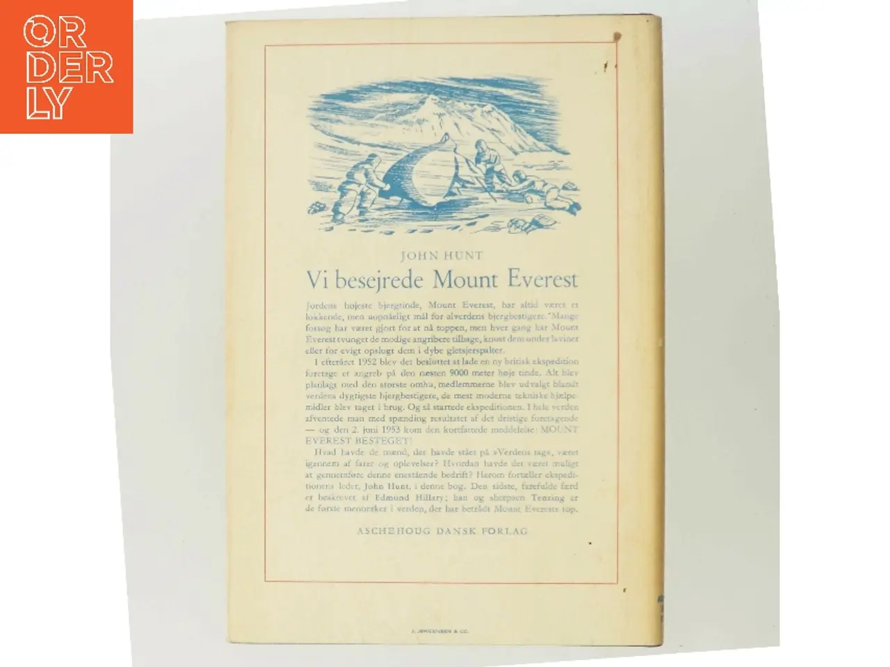Billede 3 - Vi besejrede Mount Everest af John Hunt (Bog)