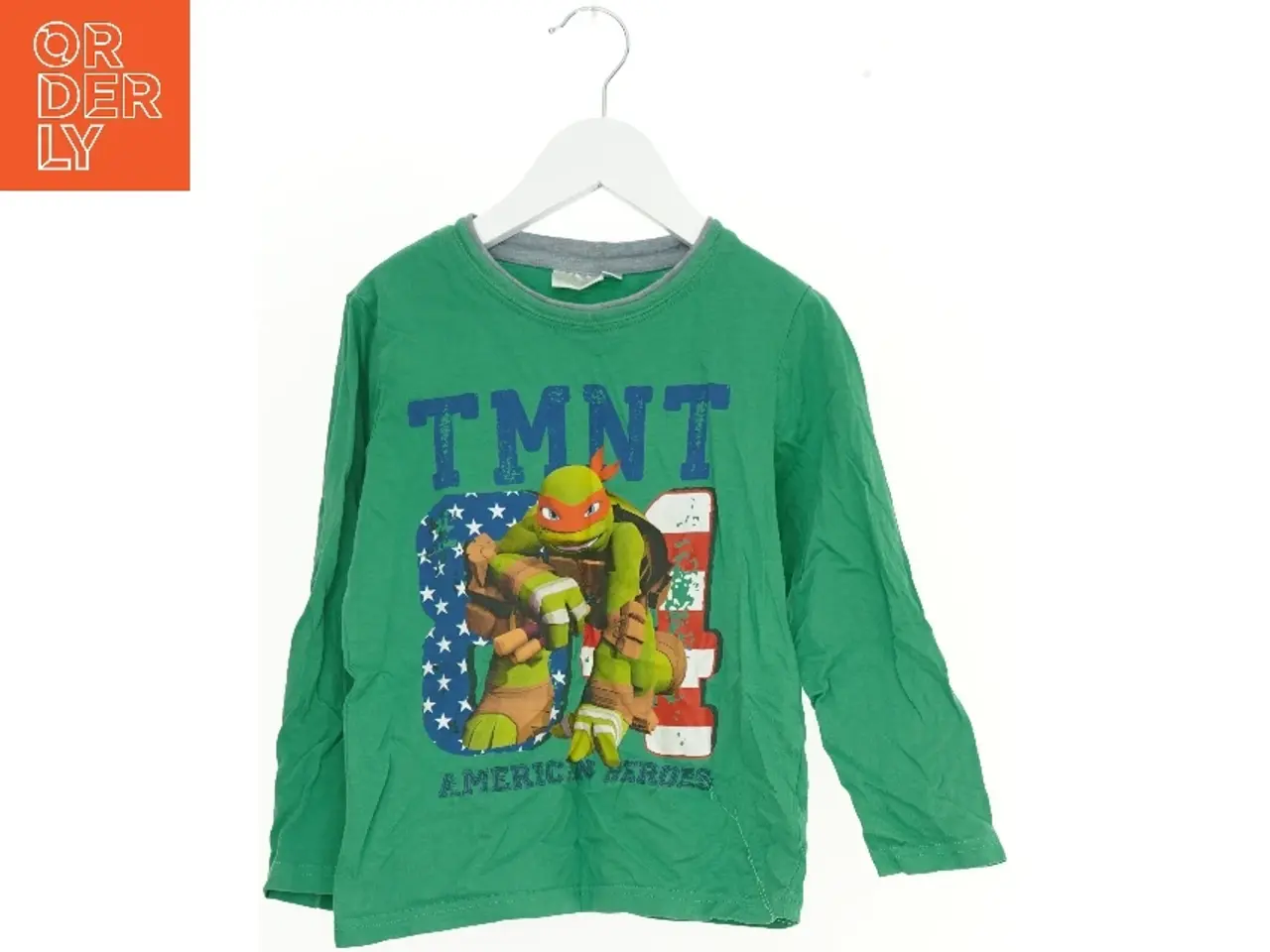 Billede 1 - Langærmet TMNT T-shirt til børn fra Sun City (str. 128)