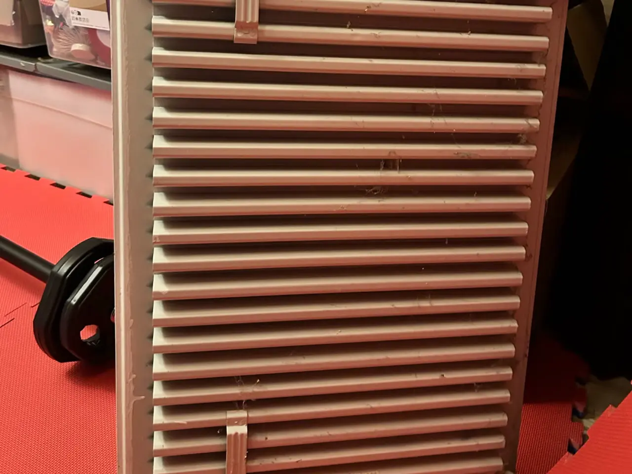 Billede 2 - Plade Radiator hvid metal - 80x58 x 5 cm