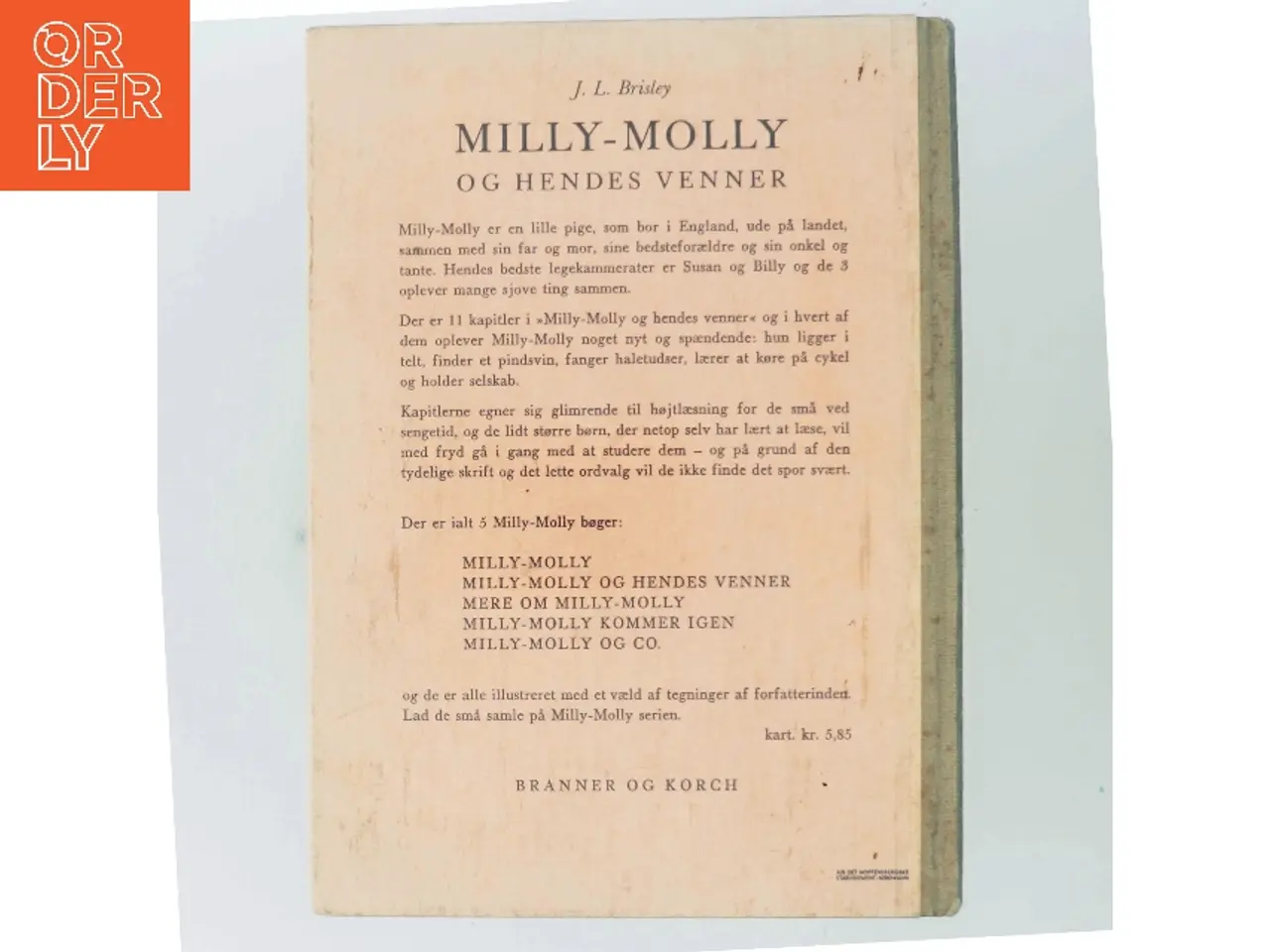 Billede 3 - Milly-Molly og hendes venner af J. L. Brisley (Bog)