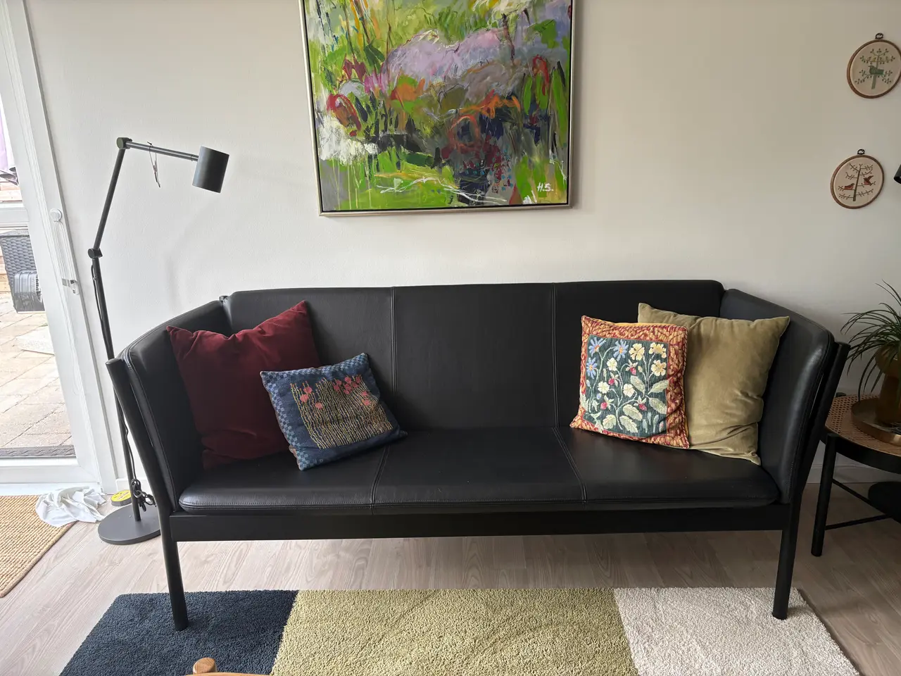 Billede 1 - J149 Erik Jørgensen sofa FDB, mål i teksten.