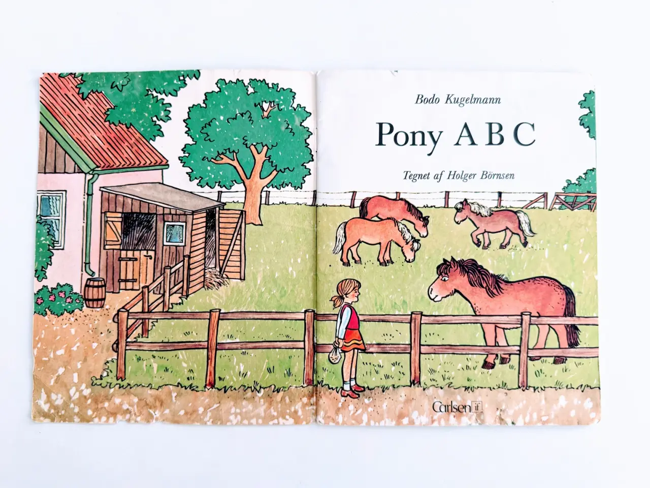 Billede 3 - Pony ABC børnebog (ælle-bælle) m. illustrationer