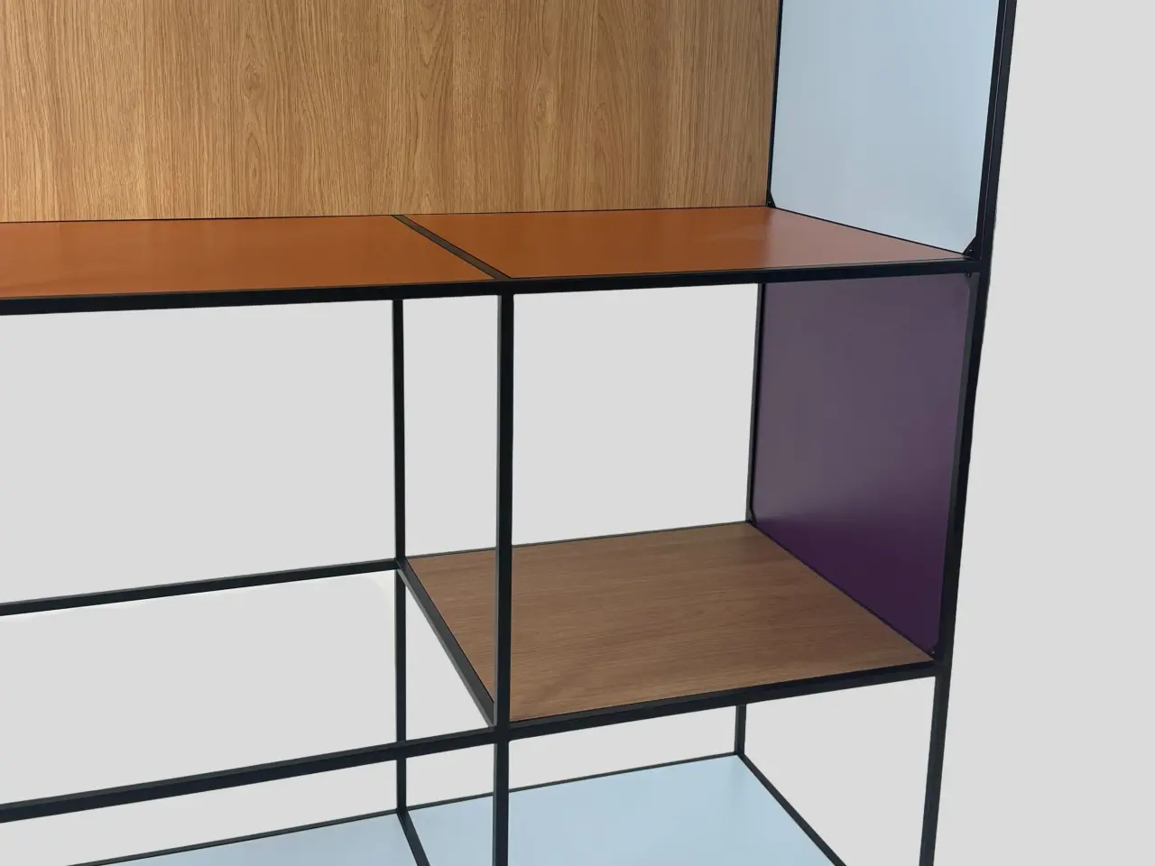 Billede 5 - Metalreol – Multifarvet 119x55x202 cm