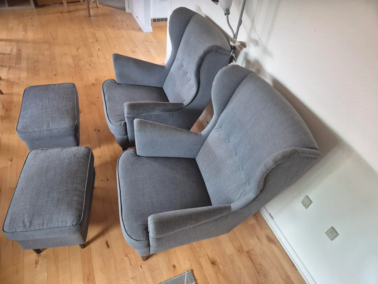 Billede 5 - IKEA Lænestole med skammel