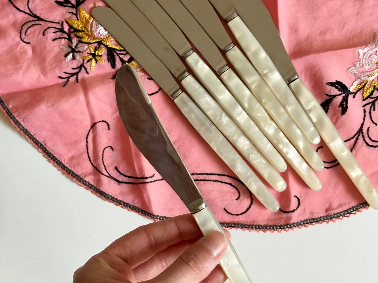Billede 3 - Vintage knive, Sheffield, 8 stk samlet