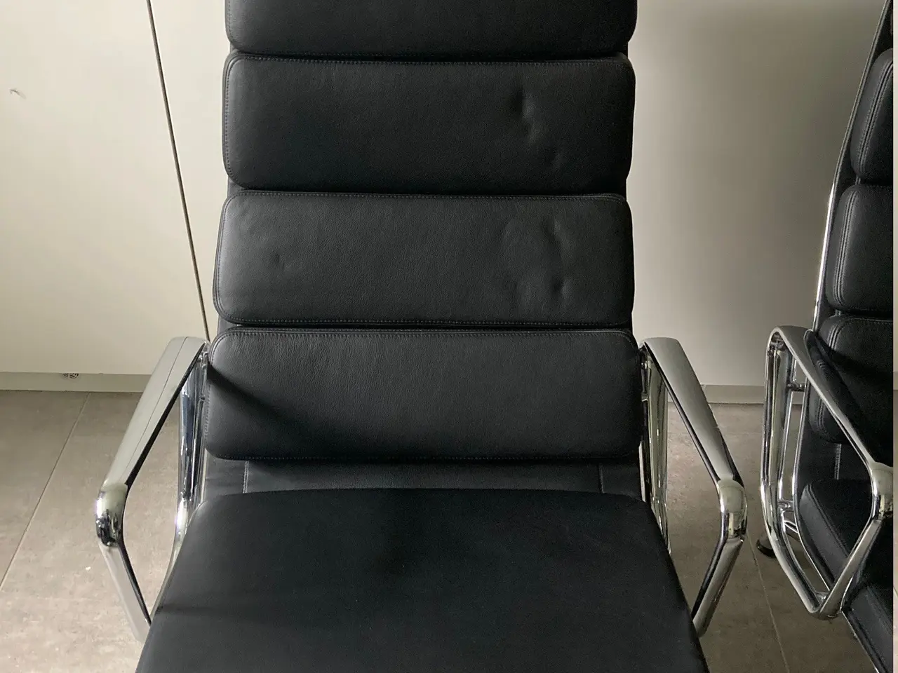 Billede 5 - Eames loungestol, model EA-222 Softpad