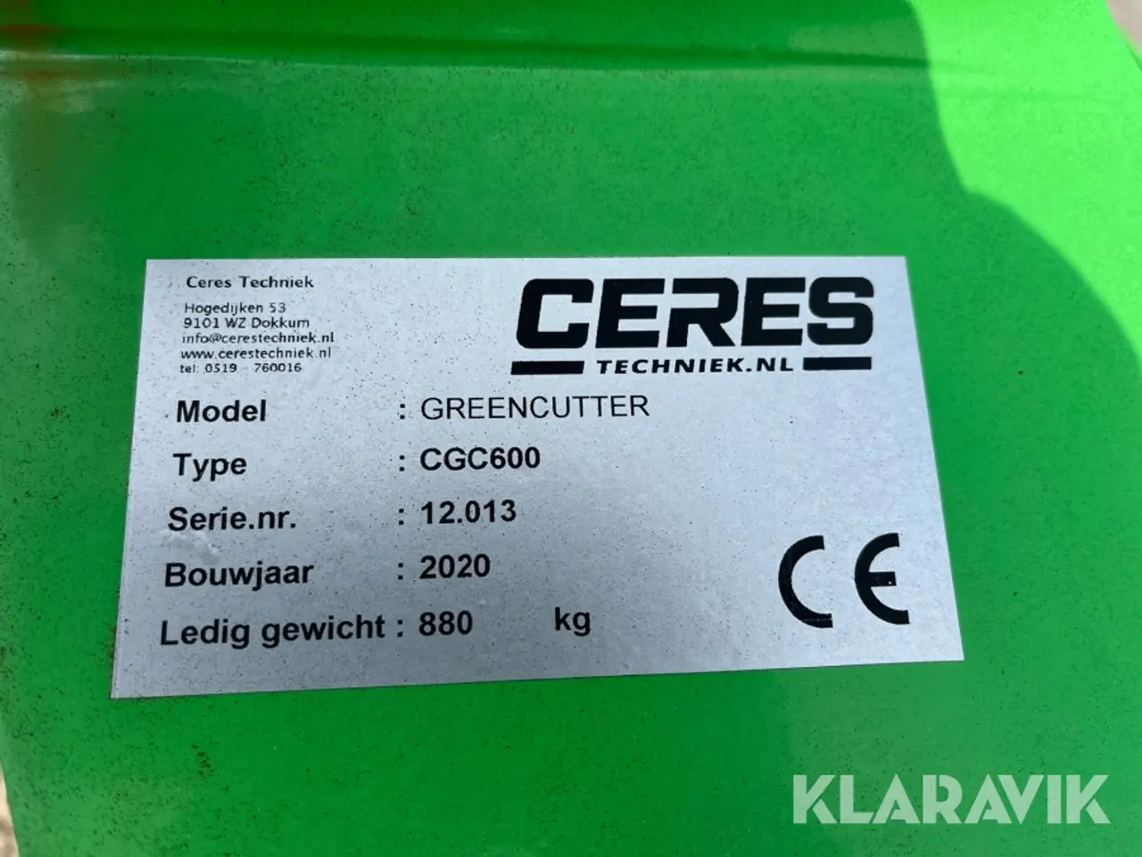 Billede 5 - Stubneddeler Green-cutter CGC600