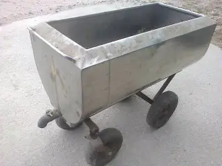 Rustfri vogn