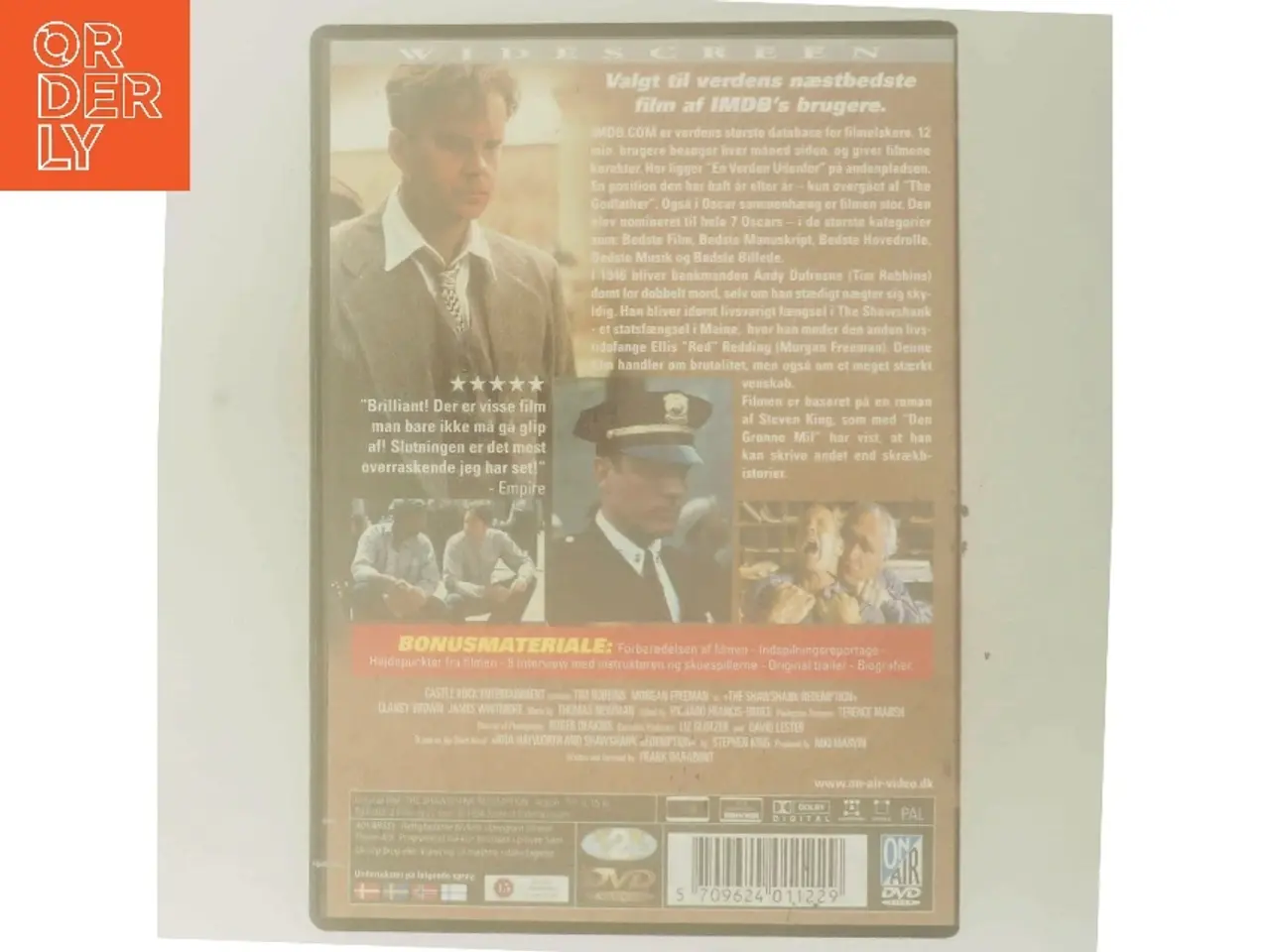 Billede 3 - The Shawshank Redemption med Tim Robbins (DVD)