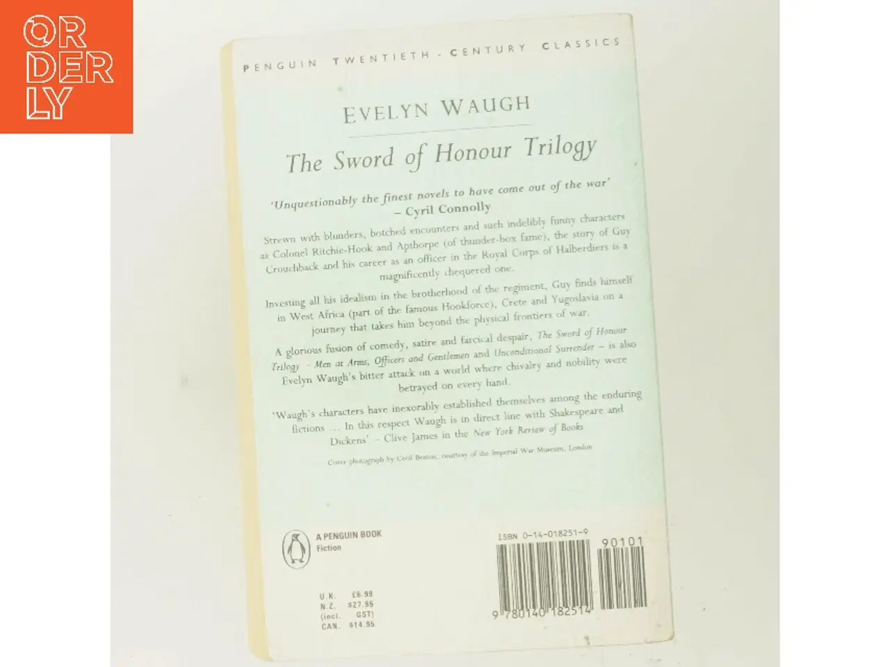Billede 3 - The sword of honour trilogy af Evelyn Waugh (Bog)