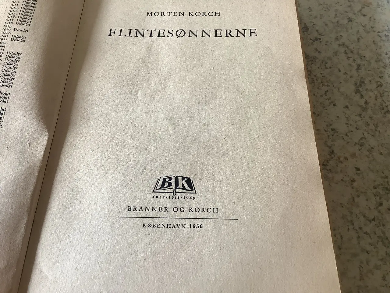 Billede 3 - Morten Korch “Flintesønnerne” 1956