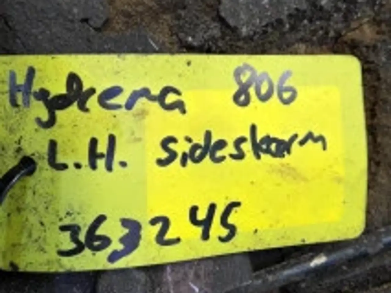 Billede 17 - Hydrema 806 Sideskærm L. 363245