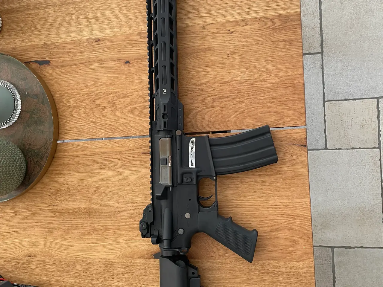 Billede 2 - Airsoft sæt Colt m4 hawkeye Mlock - fuld metal