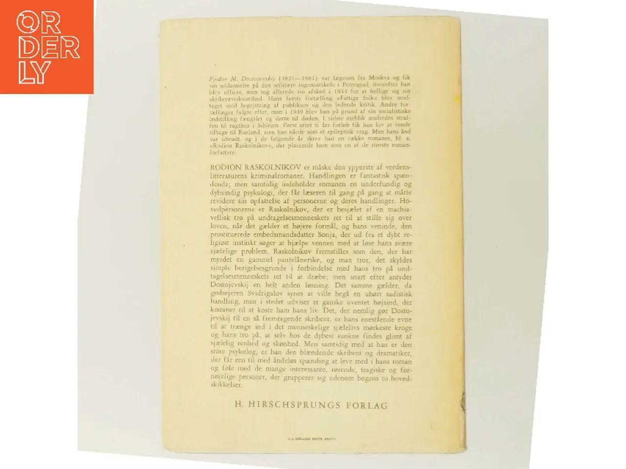 Billede 3 - Raskolnikov 1. del af F. M. Dostojevskij (Bog)