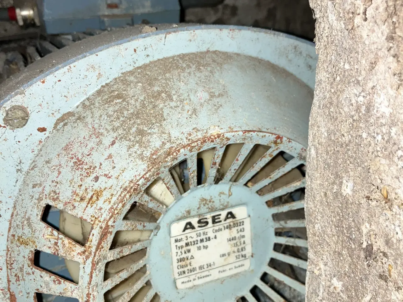 Billede 2 - 10 HK ASEA el motor