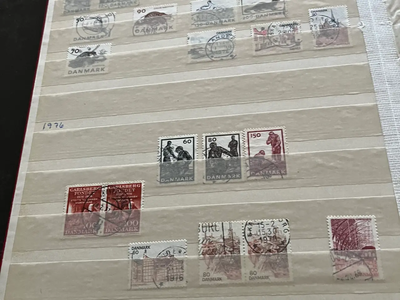 Billede 10 - Frimærkealbum Danske frimærker 1875-1975