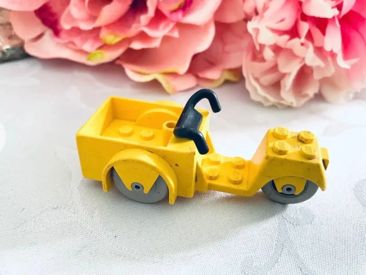 Billede 1 - Fabuland, Lego, gul knallert, vintage