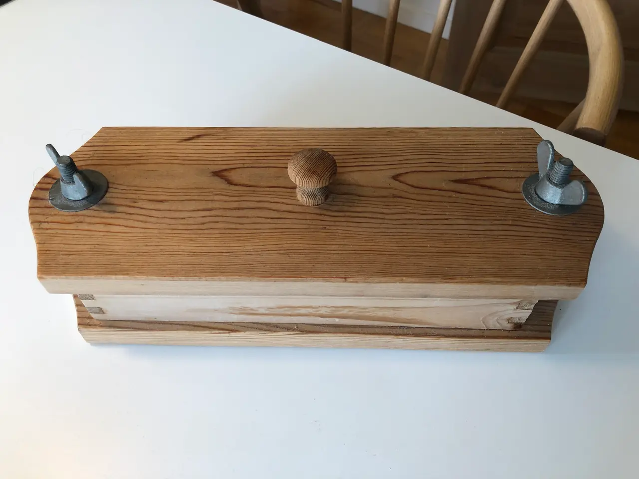 Billede 1 - Rullepølsepresser i træ