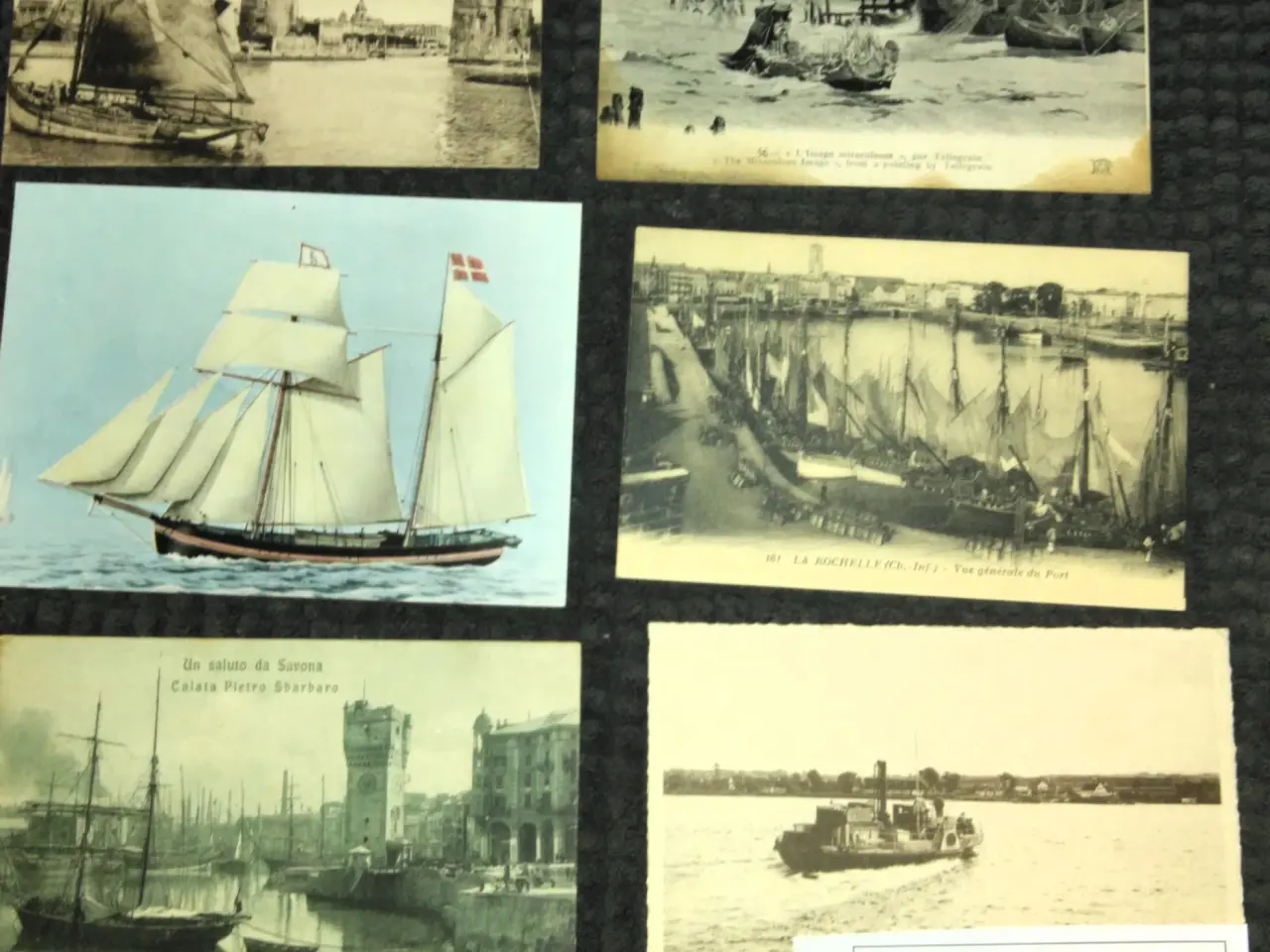 Billede 7 - 60 postkort skibe  Danske & udenlandske.