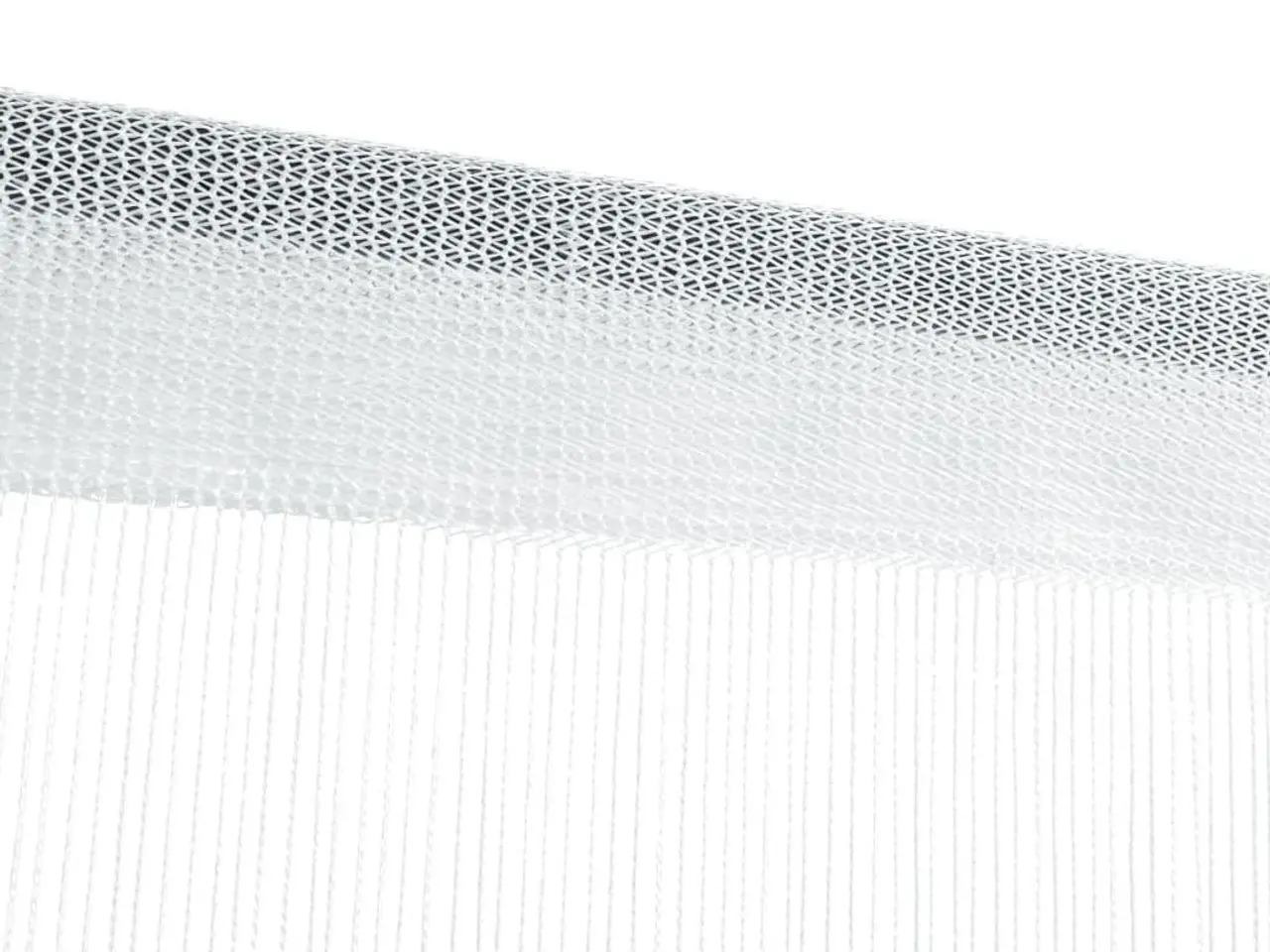 Billede 4 - Trådgardiner 2 stk. 140 × 250 cm - hvid