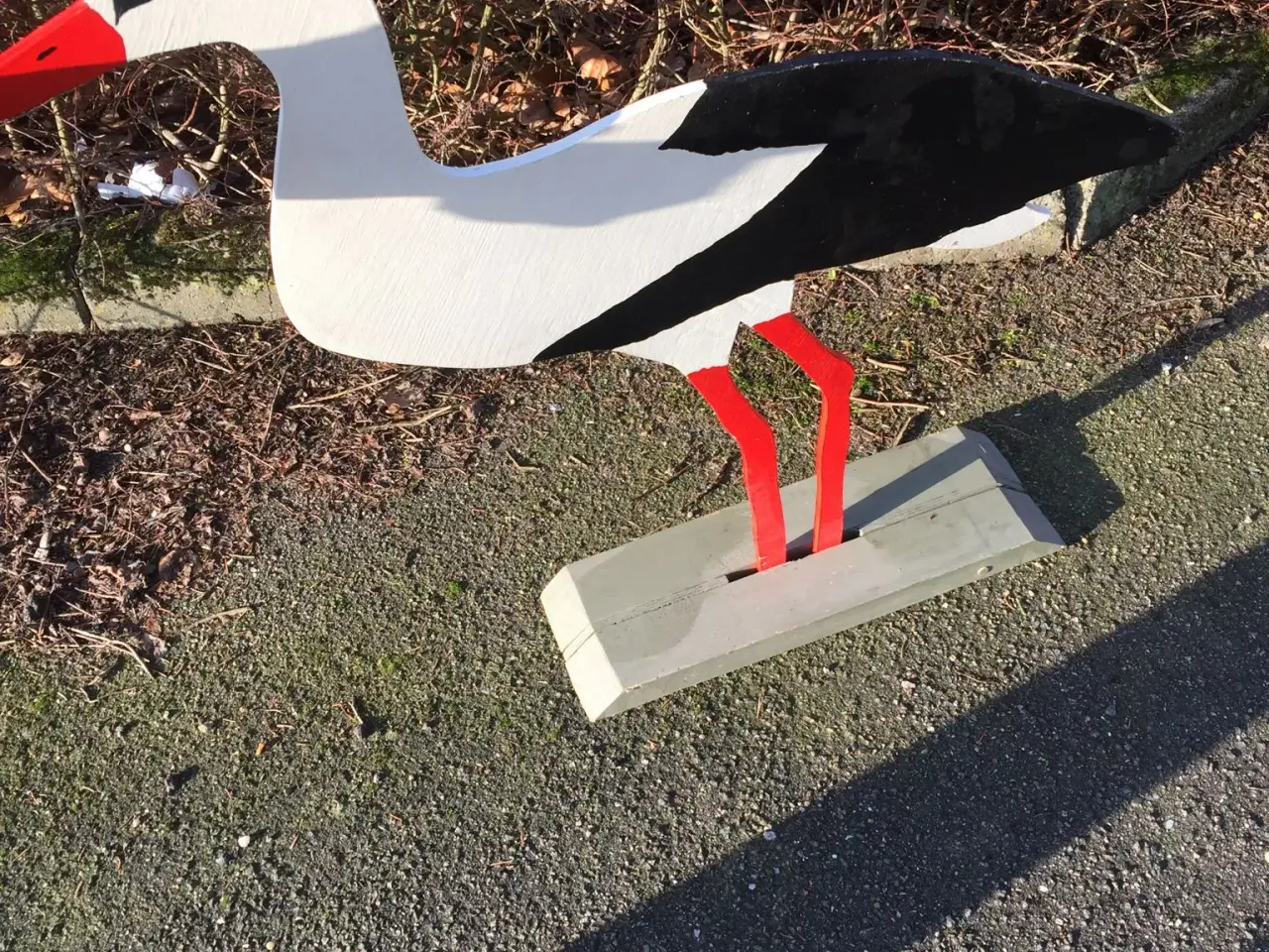Billede 3 - Fin træstork